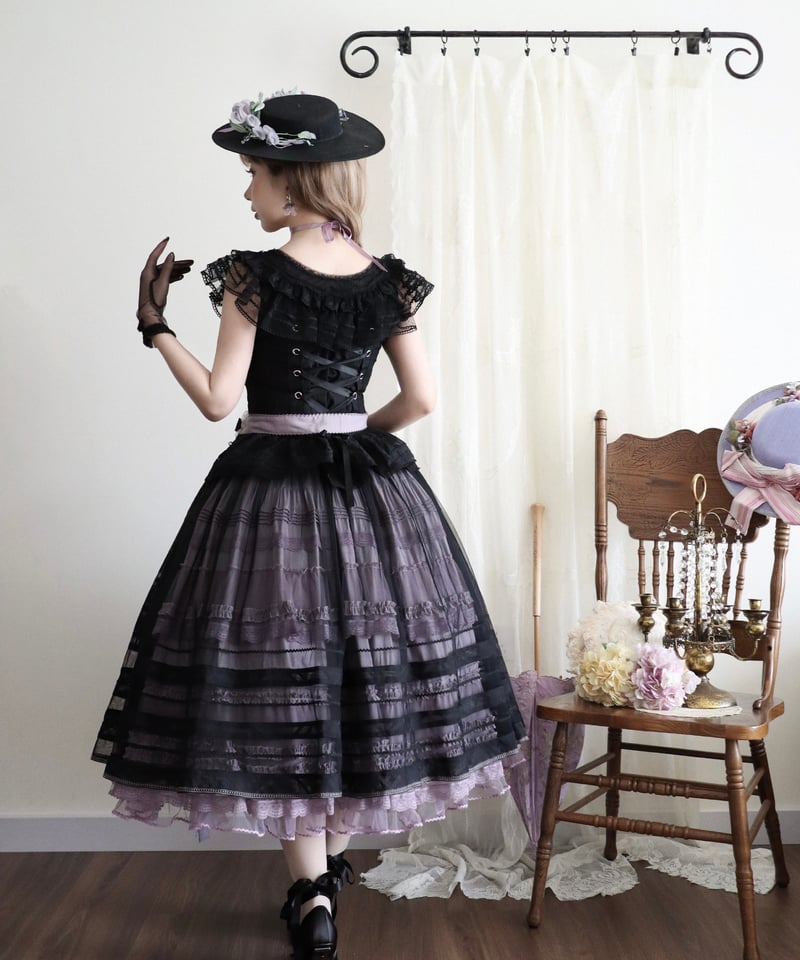 Gasa キルトスカート　ブルームスカート　きらめく花々 気高き乙女」ブラウス＆スカート 【9/6まで】送料無料！ | GIRLISM