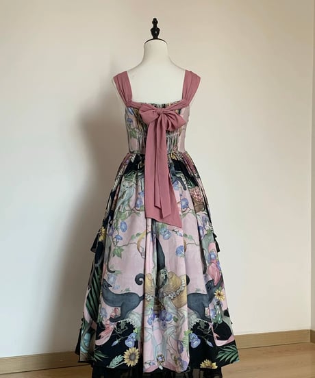 「Vintage Hat Cat」ジャンパースカート 【2/5まで】送料無料！