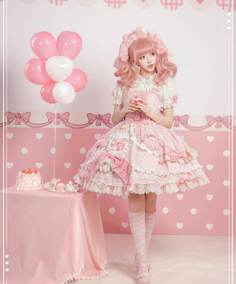 最終値下げ♡ピンクハウス×HELLO KITTY♡ジャンパースカート PINK HOUSE×HELLO KITTY コラボレーションアイテム発売｜ピンク