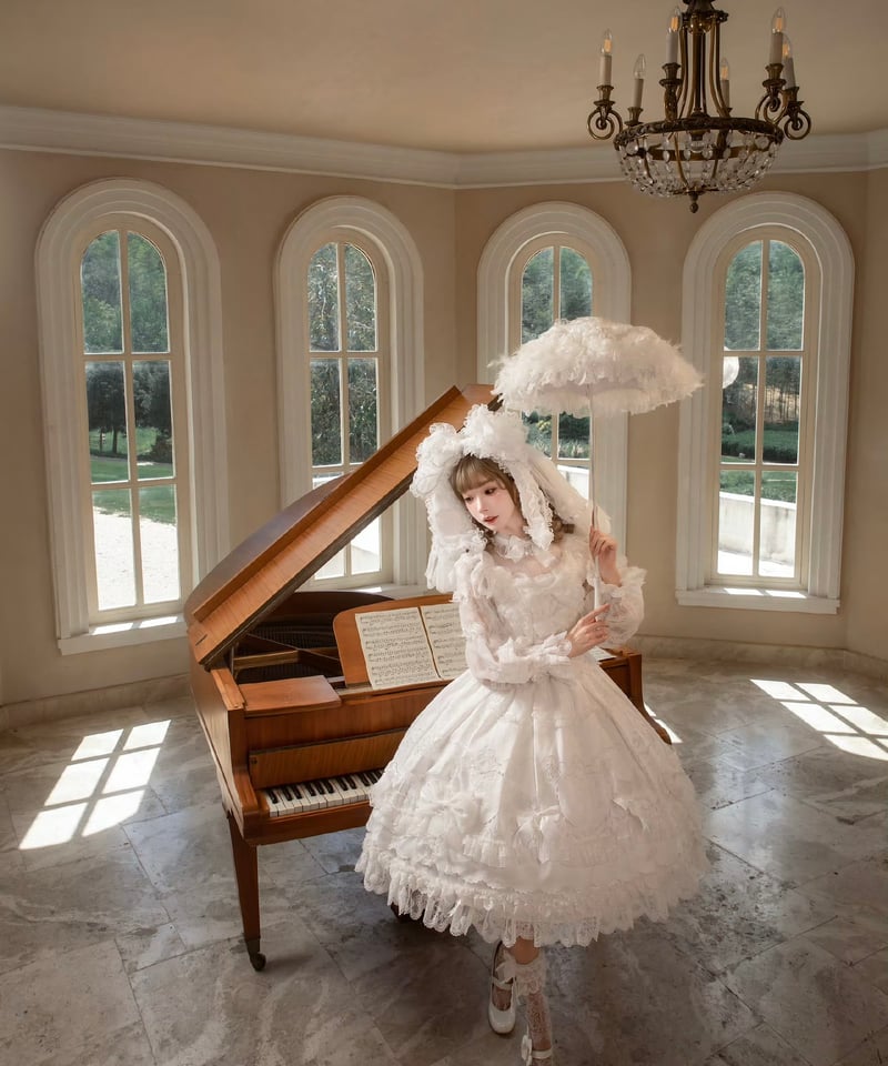 レース人形2.0」刺繍ジャンパースカート【12/25まで】送料無料！ | GIRLISM