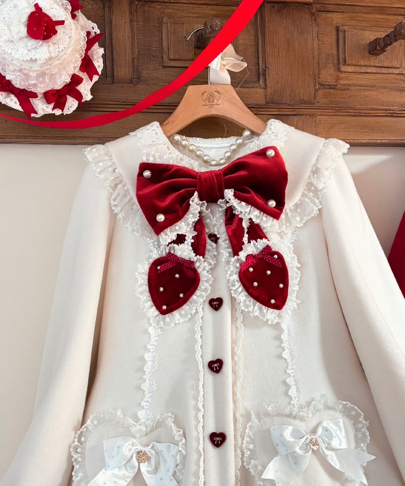 ショートケーキ図鑑」コート【11/20まで】送料無料！ | GIRLISM