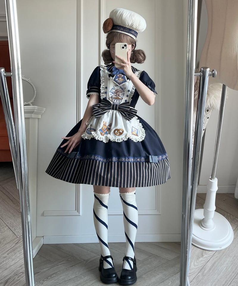 クッキングマウス」エプロンワンピース 【1/11まで】送料無料！ | GIRLISM