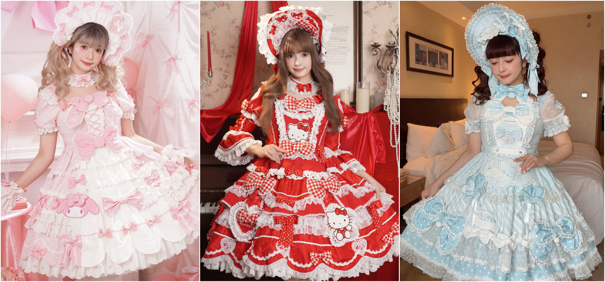 いちご　ベリーズピクニックジャンスカ　青木美沙子　ロリータ　甘ロリ　完売品 締切間近！】青木美沙子さん着用サンリオシリーズ | GIRLISM