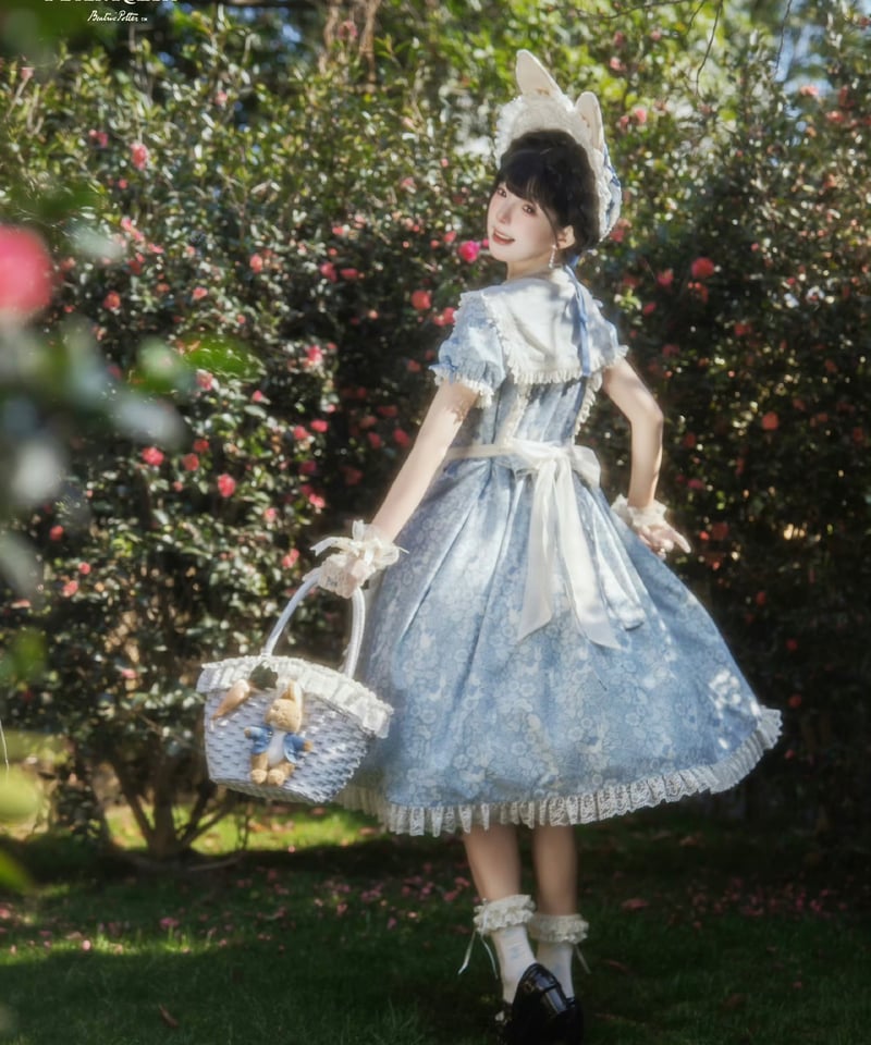 ピーターラビット」襟刺繍ワンピース 【2/22まで】送料無料！ | GIRLISM