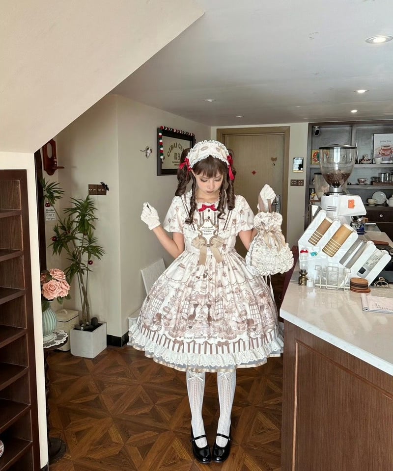 骨董菓子屋」ワンピース&ボンネット【10/28まで】送料無料！ | GIRLISM