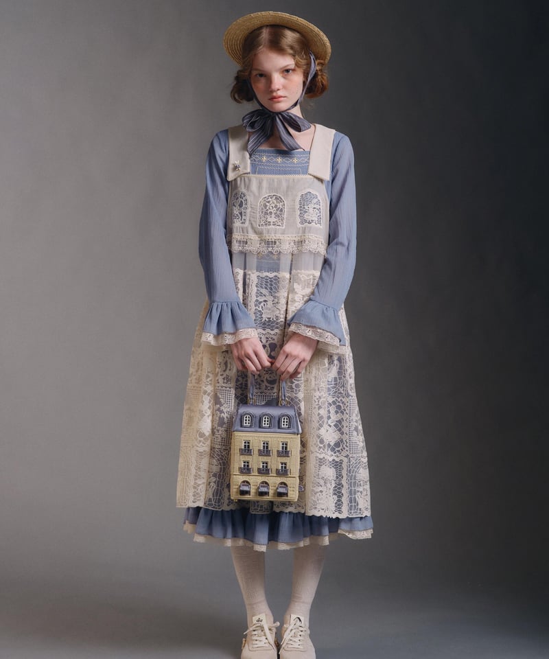 Cafe de Bluebunny」レースエプロン【1/30まで】送料無料！ | GIRLISM