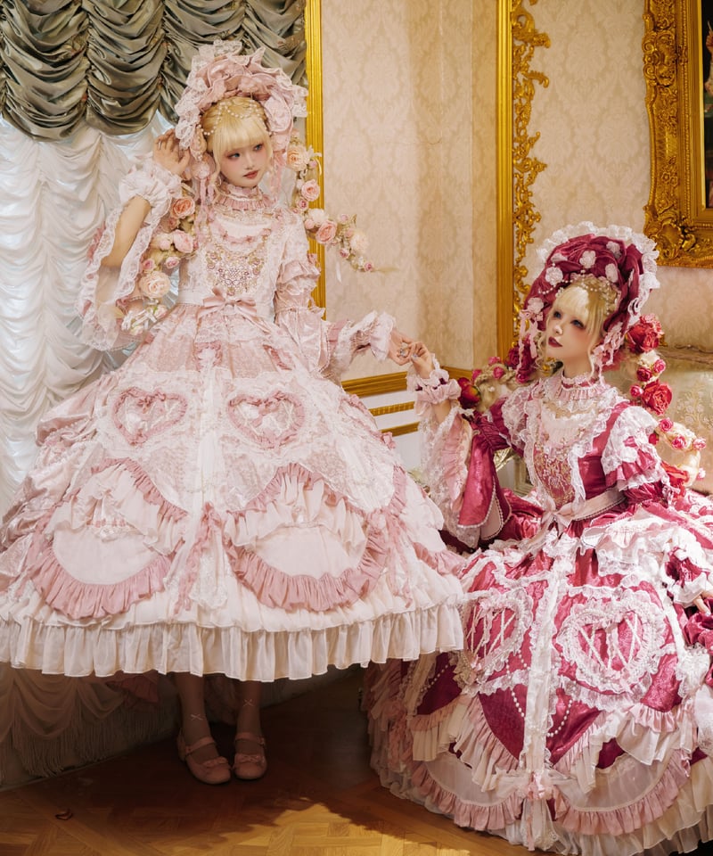 Vintage Cake」双子の苺ドレス 【2/20まで】送料無料！ | GIRLISM