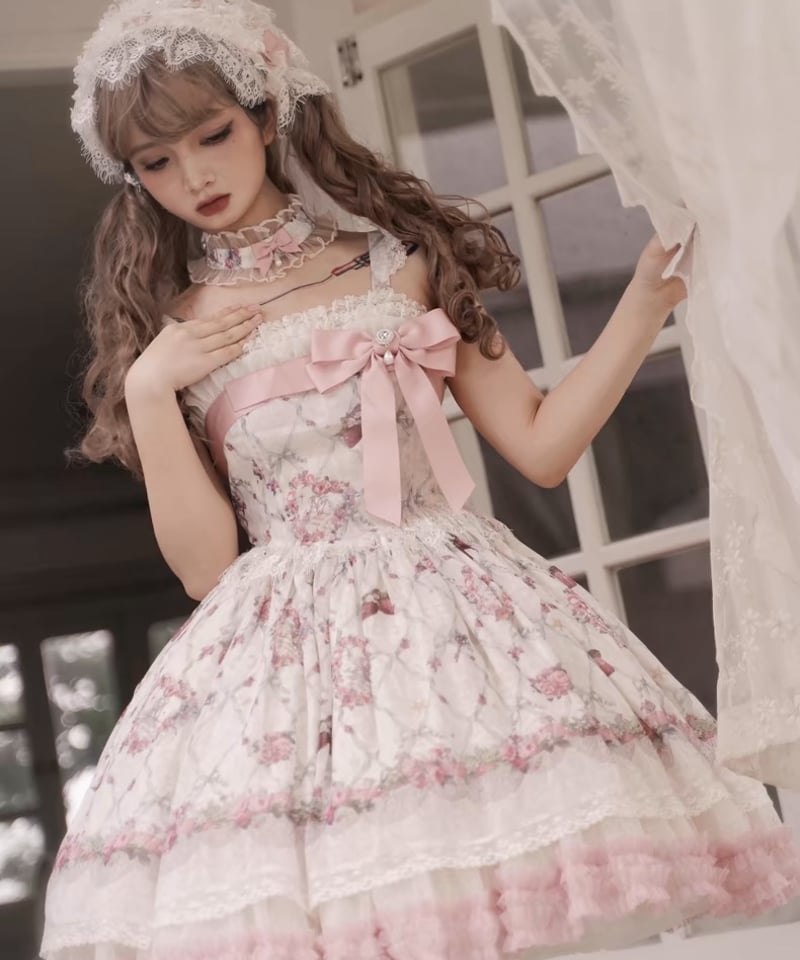 苺ガーデン」ジャンパースカート1型 【5/2まで】送料無料！ | GIRLISM