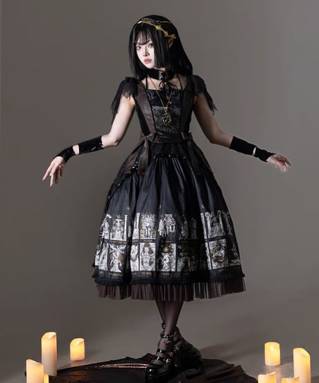 「タロットカード」フードワンピース 【10/18まで】送料無料！