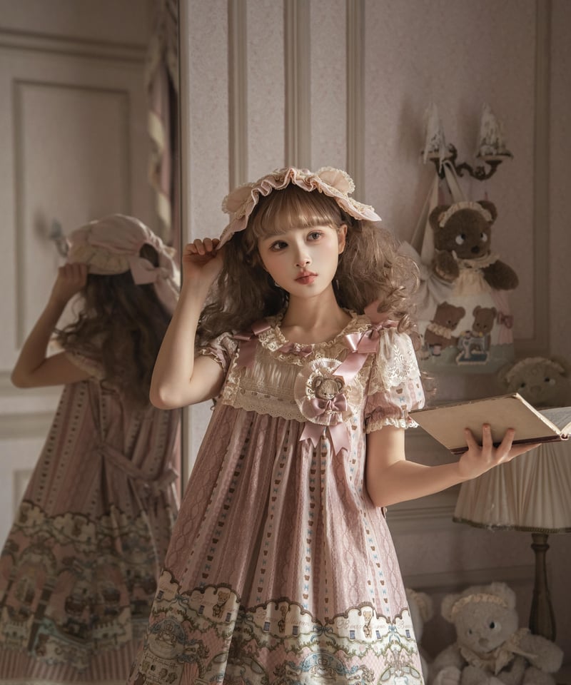 くまちゃんの博物館」ワンピース 【3/7まで】送料無料！ | GIRLISM