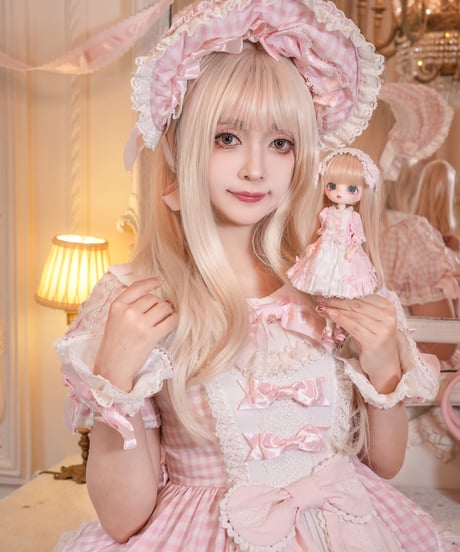 青木美沙子コラボ「ハートコンチェルト」ワンピース＆小物（ピンク） 【9/30まで】送料無料！