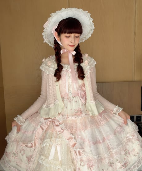 「Flowers‘ Wish」ジャンパースカート 【5/10まで】ロリータ