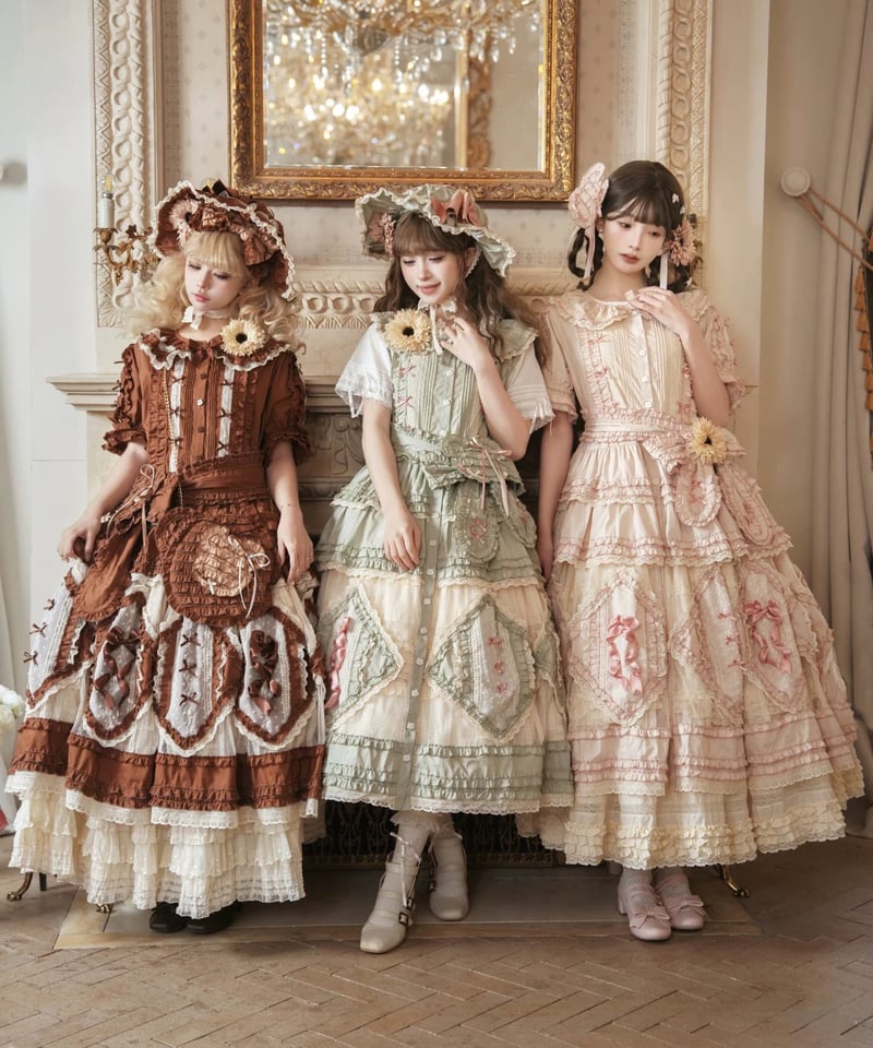Rothenburg Bear」4.0ワンピース＆ジャンパースカート【3/18まで】送料