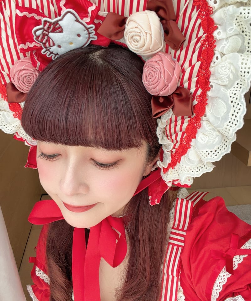 花箱×サンリオ ハローキティ（レッド）」Appleワンピース【7/20まで