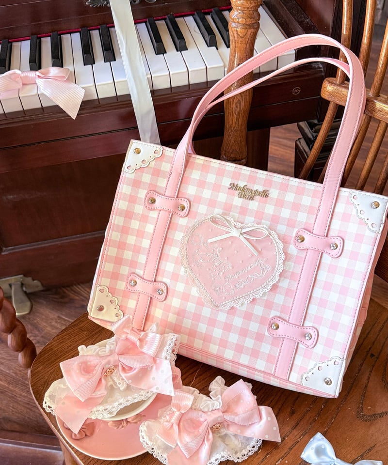 青木美沙子コラボ「ハートコンチェルト」トランクバッグ 【9/30まで