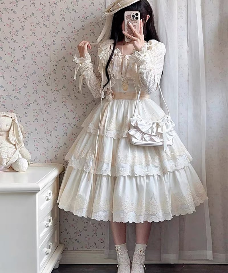 Promenade planteeパーリィジャンパースカート Promenade planteeパーリィジャンパースカート