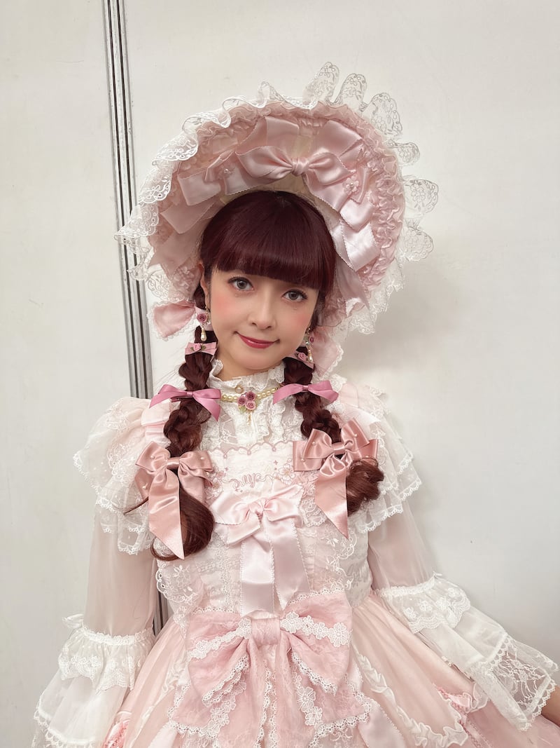 10/20迄【新品】インスタ掲載❤️エムズグレイシー❤️薔薇ワンピース　36 ピンク 桜の告白」ワンピース 【2/22まで】送料無料！ | GIRLISM