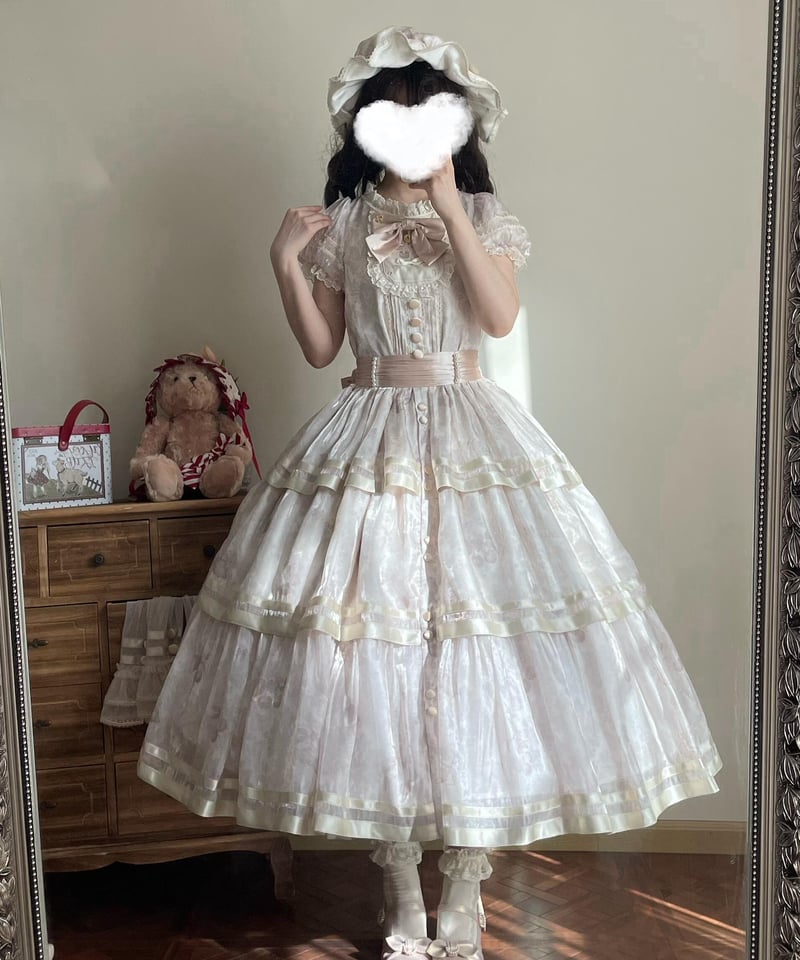 チェリー紋章」段々ワンピース 【3/1まで】送料無料！ | GIRLISM