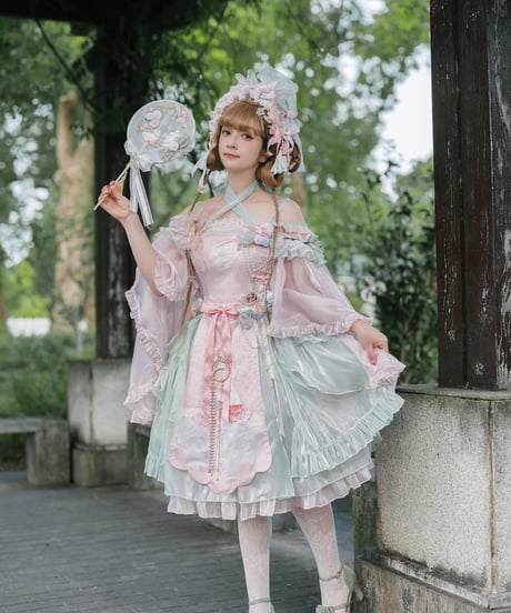 「初咲芙蓉」中華風ドレス＆小物【8/31まで】送料無料！