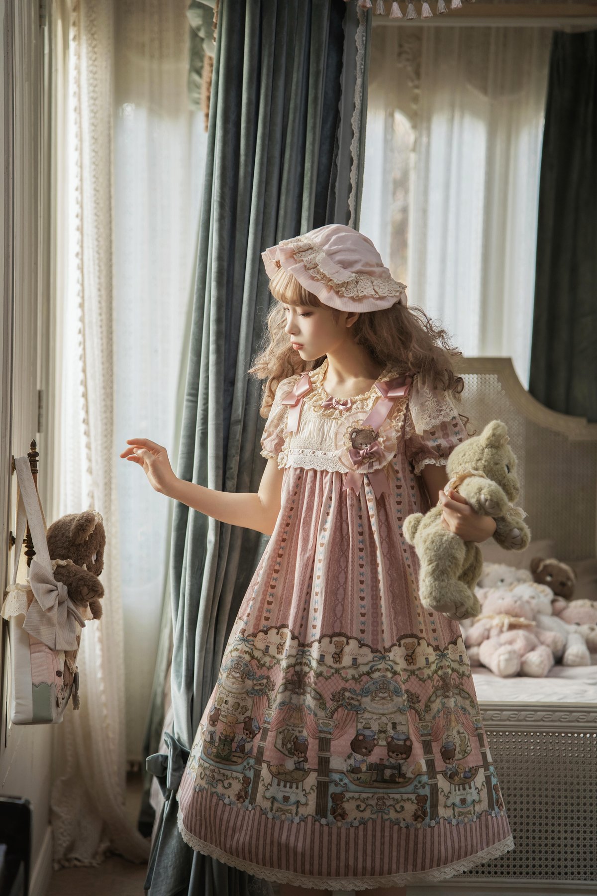 くまちゃんの博物館」ワンピース 【3/7まで】送料無料！ | GIRLISM