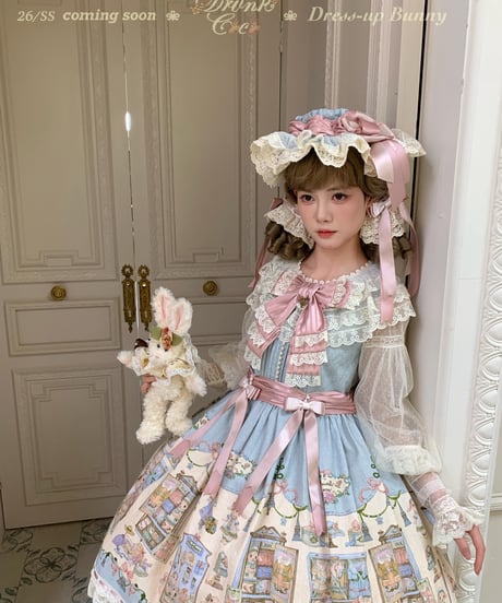 「Dress-up Bunny」長袖ワンピース【3/14まで】送料無料！