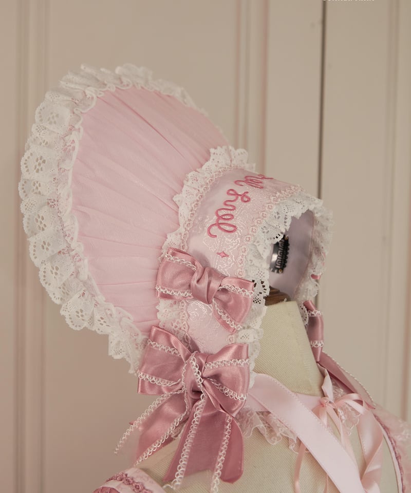 マイメロコラボ」ドレス＆ボンネットセット 【3/7まで】送料無料