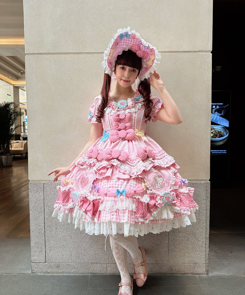花箱×サンリオ ハローキティ（ピンク）」Candyドレス 【7/20まで