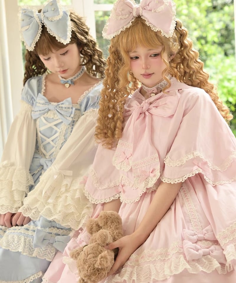 【お買い得】コンプレッションスタック　大白・小黒セット Flower Rabbit」ワンピース【6/15まで】送料無料！ | GIRLISM