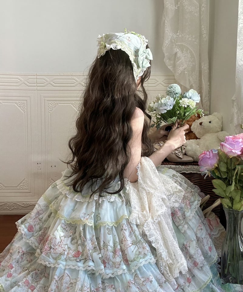 Swan Lake」ジャンパースカート＆ケープセット【2/15まで】送料無料