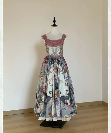 「Vintage Hat Cat」ジャンパースカート 【2/5まで】送料無料！