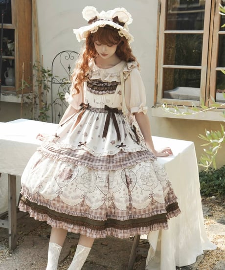 「Rose Town」ジャンパースカート 【2/13まで】送料無料！
