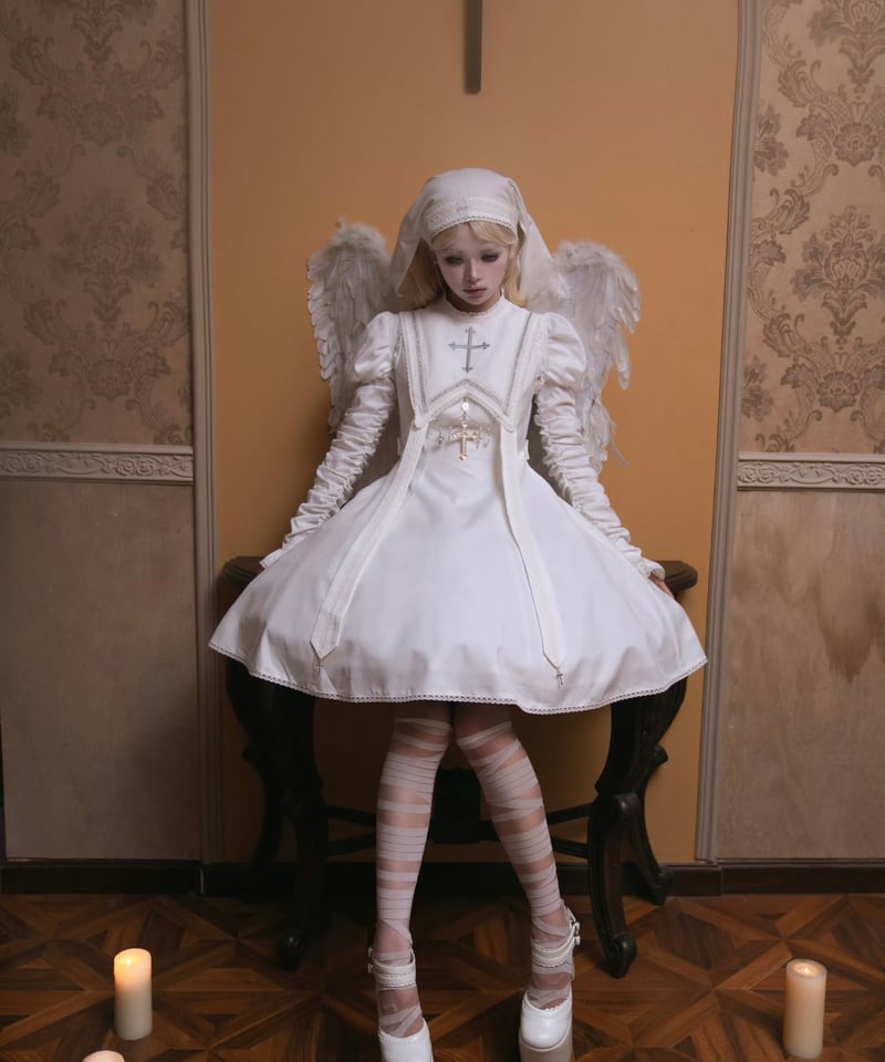 月夜祈祷」天使ショートワンピース【10/20まで】送料無料！ | GIRLISM