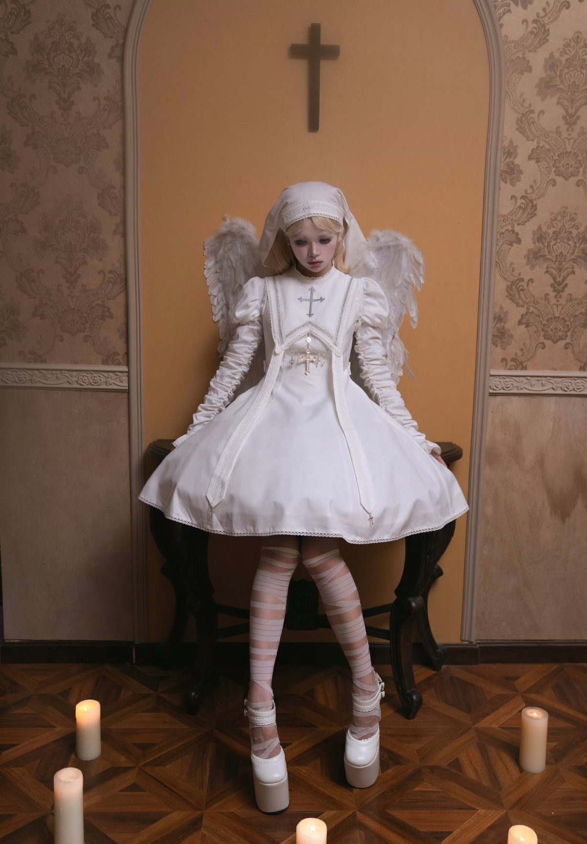 月夜祈祷」天使ショートワンピース【10/20まで】送料無料！ | GIRLISM