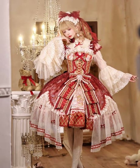 「Toy Box」ジャンパースカート＆ブラウス４点フルセット【12/18まで】送料無料！