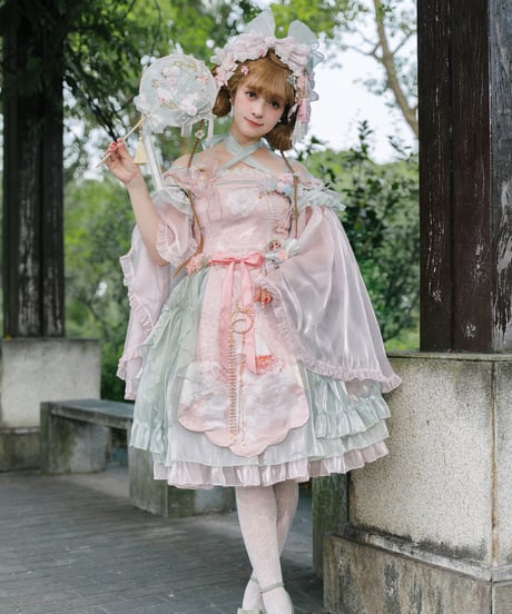 「初咲芙蓉」中華風ドレス＆小物【8/31まで】送料無料！