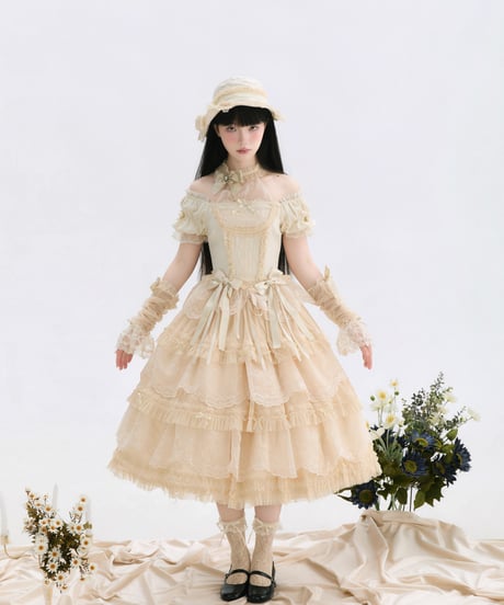 「Mist Ballet」段々スカート＆ドレープスカート【3/16まで】送料無料！