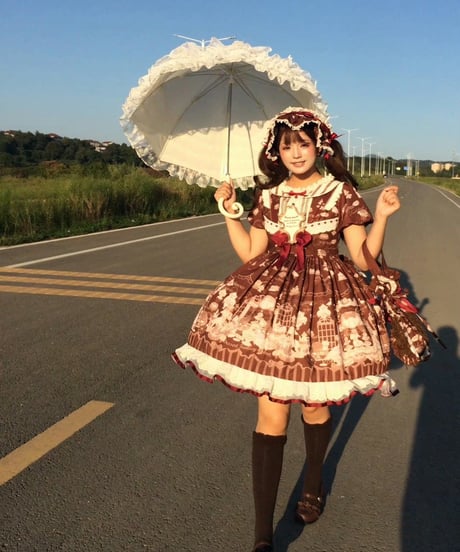「骨董菓子屋」ワンピース&ボンネット【10/28まで】送料無料！