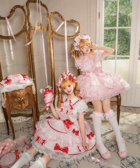 「Candy」ハートサロペット＆ブラウス 【12/10まで】送料無料！