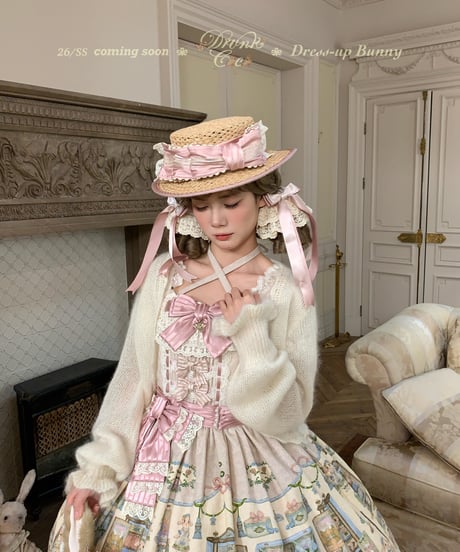 「Dress-up Bunny」半袖ワンピース【3/14まで】送料無料！