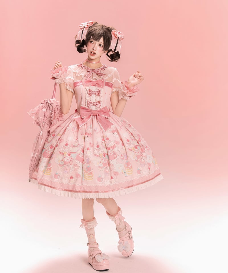 マイメロコラボ」マイメロ柄ワンピース 【3/7まで】送料無料！ | GIRLISM