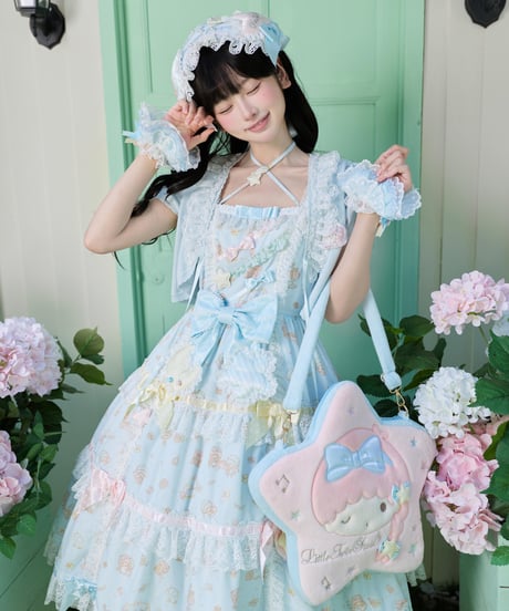 「仲夏物語リトルツインスターズコラボ」星型バッグ【6/8まで】ロリータ