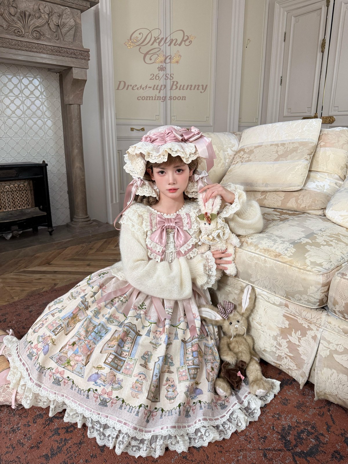 Dress-up Bunny」長袖ワンピース【3/14まで】送料無料！ | GIRLISM