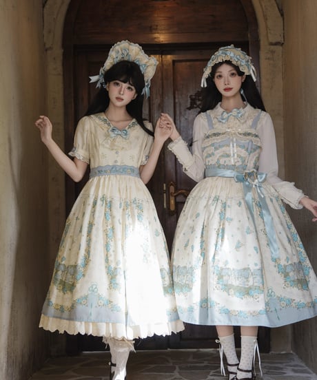 「薔薇花房」ワンピース＆エプロン 【4/16まで】