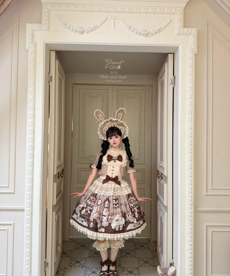 「Hide And Seek」フェイクレイヤードワンピース 【4/25まで】送料無料！