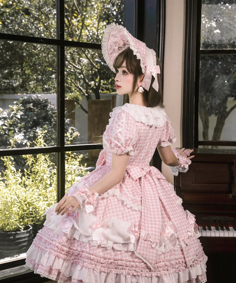 青木美沙子コラボ「ハートコンチェルト」ワンピース＆小物（ピンク