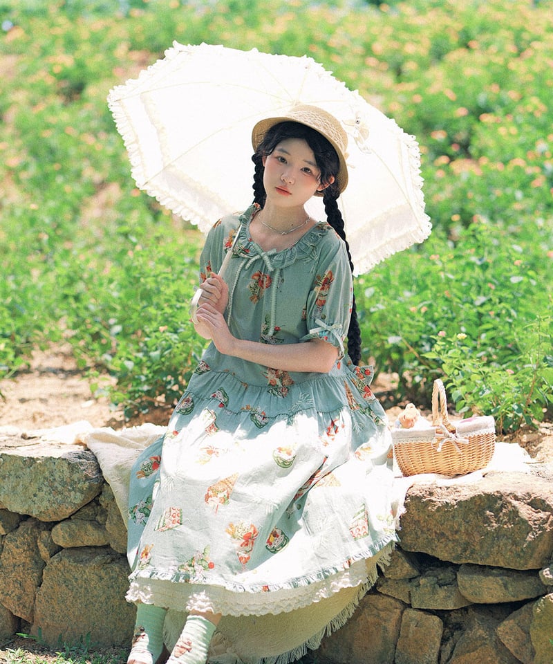 Ice Cream」半袖ワンピース 【5/6まで】ロリータ | GIRLISM
