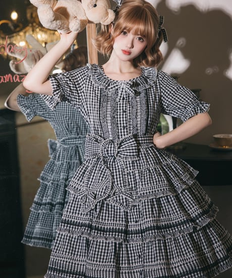 「Rainbow Cake SP」ゴージャスワンピース（ロング/ショート） 【5/30まで】ロリータ