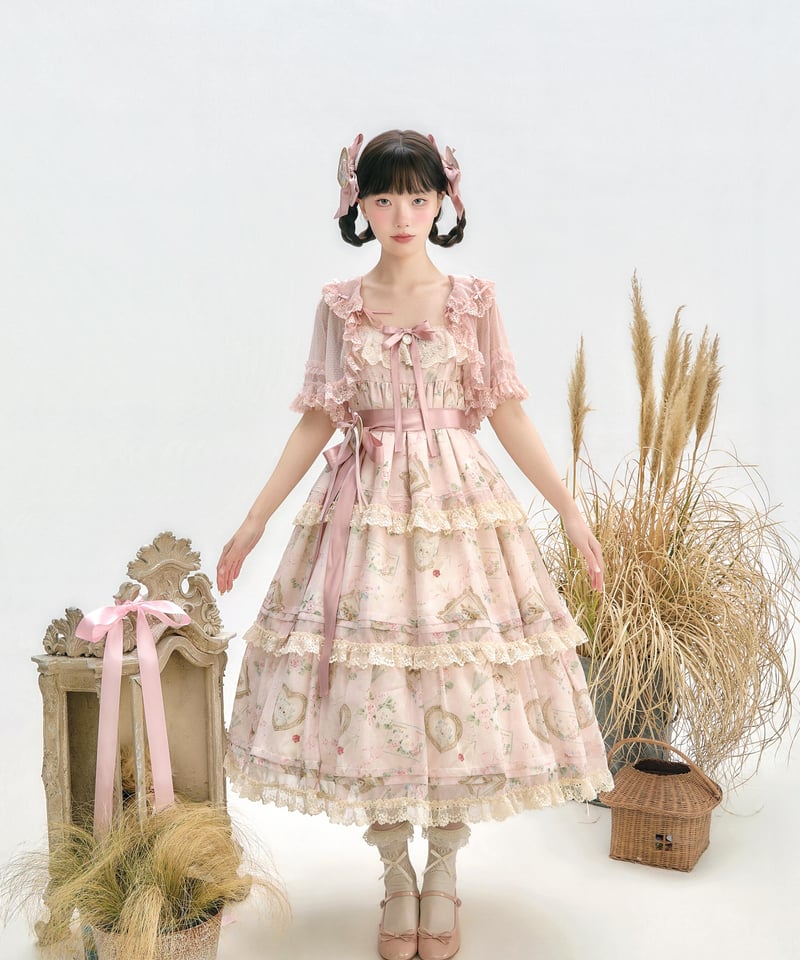 Victorian Cat」段々ジャンパースカート 【3/14まで】送料無料！ | GIRLISM
