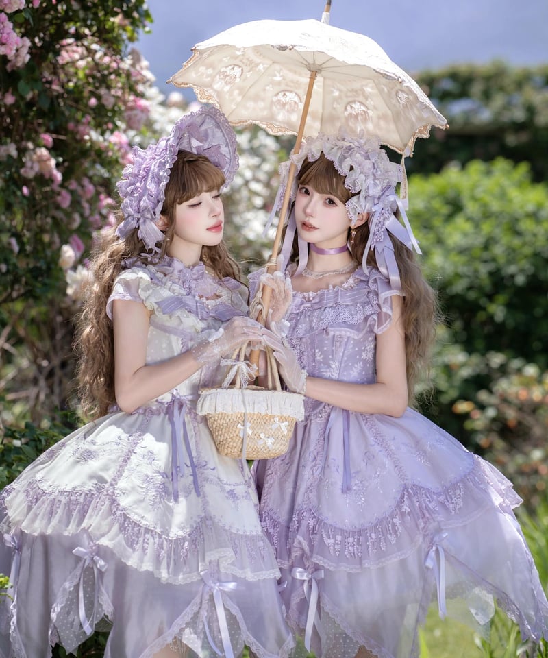 藤の庭」オフショルダーワンピース【5/25まで】ロリータ | GIRLISM