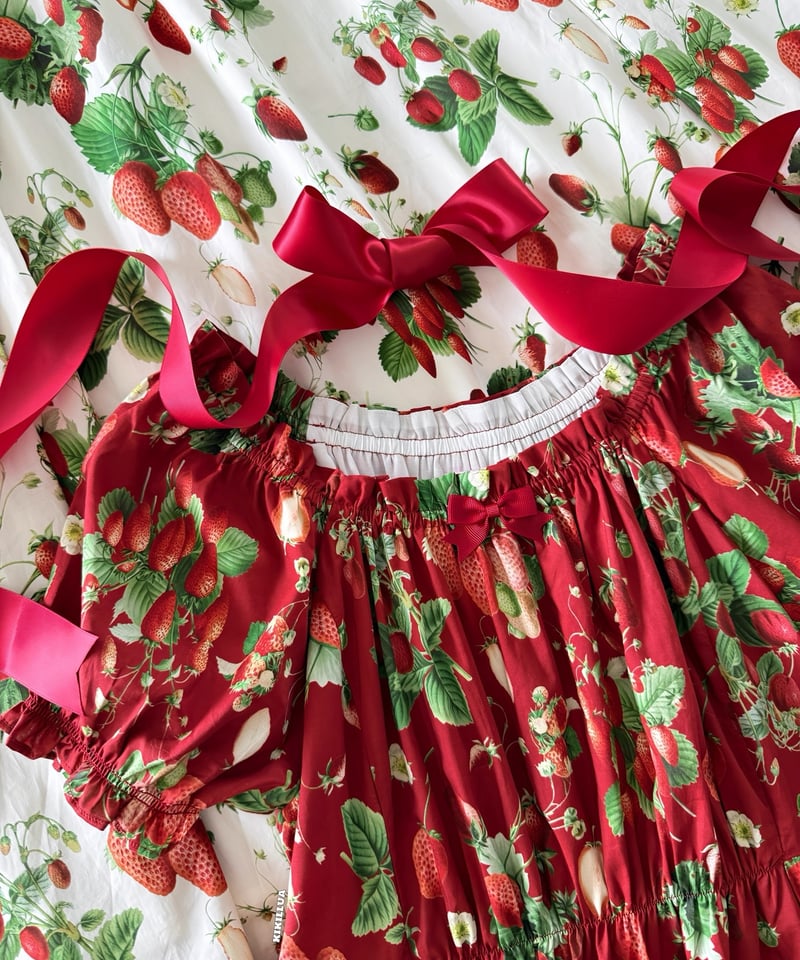 Strawberry Time」ワンピース 【9/30まで】送料無料！ | GIRLISM